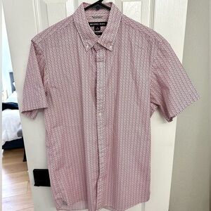 Michael Kors Short Sleeve Dress Shirt